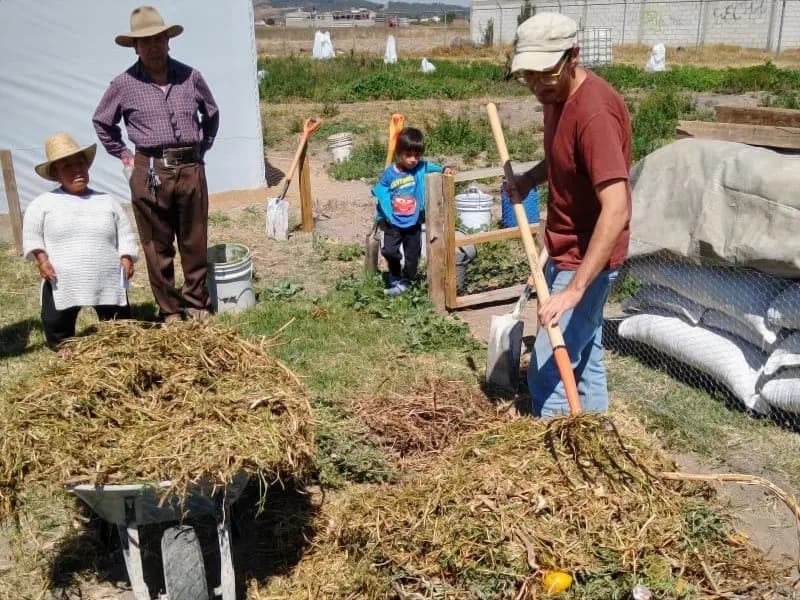 Sistema de compostaje - Proyecto de ecodiseño TerraNostra en Puebla